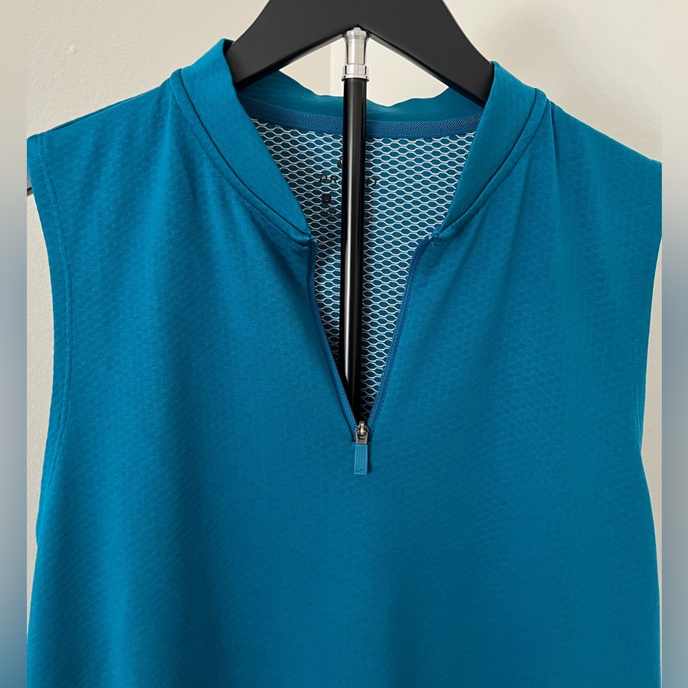 ⛳️ Nike Dri-FIT Sleeveless Golf Top | Women’s L | Teal Blue | Like New! - Picture 9 of 14